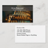 World Travel Agent Specialist Visitekaartje (Voorkant / Achterkant)