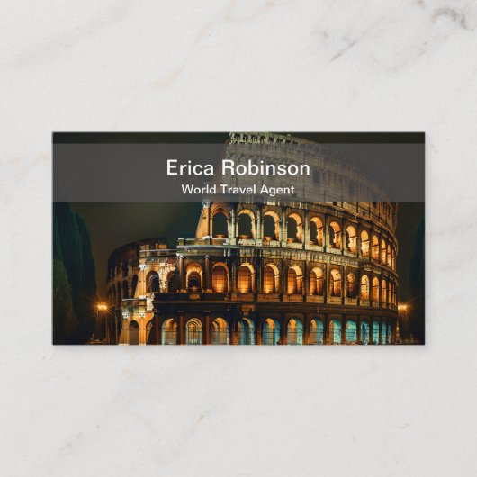 World Travel Agent Specialist Visitekaartje (Voorkant)