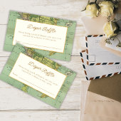  World Travel Baby shower Luier Raffle Informatiekaartje