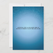 World Travel Bar Bat Mitzvah Snow Wereldbol Kaart (Achterkant)