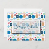 World Travel Briefkaart (Voorkant / Achterkant)