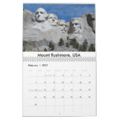 World Travel Calander Kalender (Feb 2027)