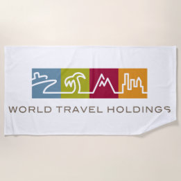 World Travel Holdings Beach Towel Strandlaken
