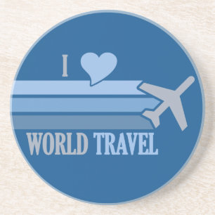 World Travel onderzetter