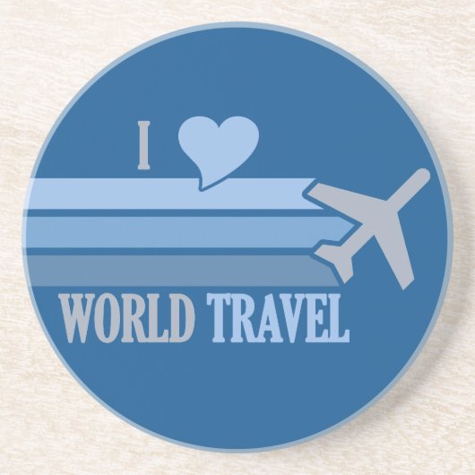 World Travel onderzetter (Voorkant)