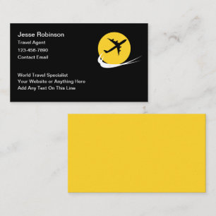 World Travel Specialist Agent Visitekaartje