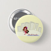 World Traveler Button (Voorkant /achterkant)
