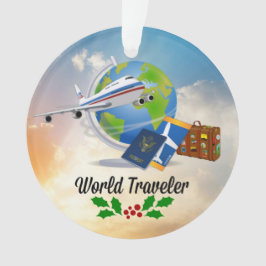 World Traveler, Design 2, Ornament