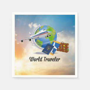 World Traveler, klaar voor gebruik Servet
