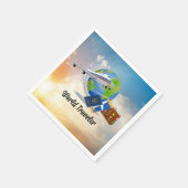 World Traveler, klaar voor gebruik Servet (Hoek)