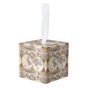 World Traveler  Map Decoratie