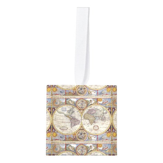 World Traveler Map Decoratie (Voorkant)