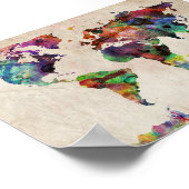 world traveler map print (Hoek)