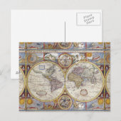 World Traveler  Map Thunder_Cove Briefkaart (Voorkant / Achterkant)