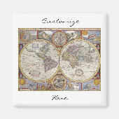 World Traveler  Map Thunder_Cove Magneet (Voorkant)