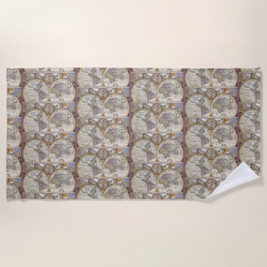 World Traveler  Map Thunder_Cove Strandlaken (Voorkant)