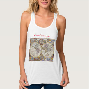 World Traveler Map Thunder_Cove T-shirt