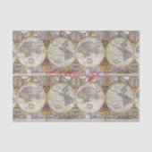 World Traveler  Map Thunder_Cove Tissuepapier (Voorkant)