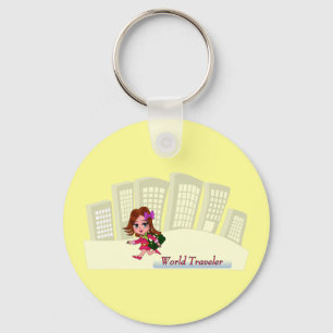 World Traveler Sleutelhanger