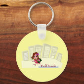 World Traveler Sleutelhanger (Voorkant)