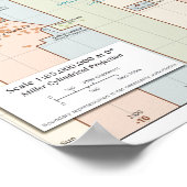 World Traveler Time Zone of Europe and Africa Poster (Hoek)