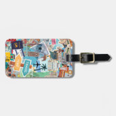 World Traveller Bagagelabel (Voorkant horizontaal)