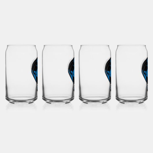 World Traveller Drink ware Set Blikvorm Glas (Rechts)