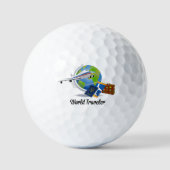 World Traveller, verpakt en klaar om te gaan, Golfballen (Voorkant)