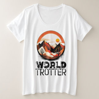 World Trotter - Aventura en el Horizonte Grote Maat T-shirt