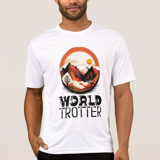 World Trotter - Aventura en el Horizonte T-shirt (Voorkant)