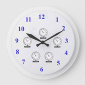 World Wall Clock Grote Klok (Voorkant)