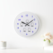 World Wall Clock Grote Klok (Huis)