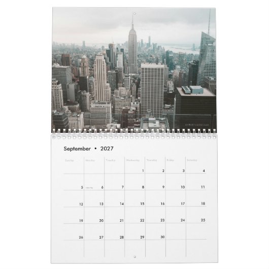 World Wanderlust: een jaar van verkenning Kalender (Sep 2027)