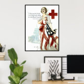 WORLD WAR 1 RED CROSS POSTER 1918 (Thuiskantoor)