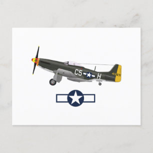 World War 2 American Airlines Briefkaart