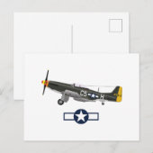 World War 2 American Airlines Briefkaart (Voorkant / Achterkant)