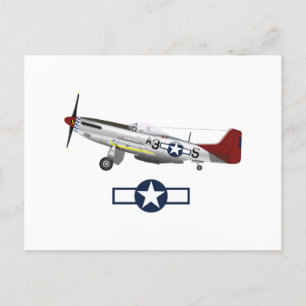 World War 2 American Airlines Briefkaart