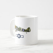 World War 2 American Airlines Koffiemok (Voorkant links)