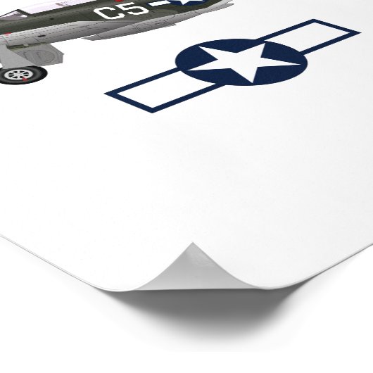 World War 2 American Airlines Poster (Hoek)