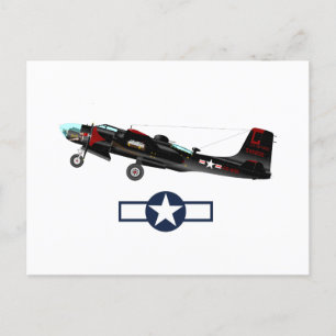 World War 2 American Airlines Uitnodiging Briefkaart