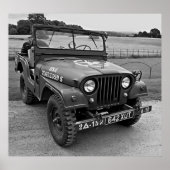 WORLD WAR 2 JEEP POSTER (Voorkant)