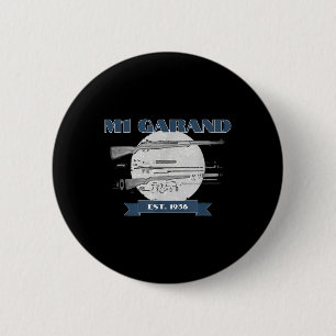 World War 2 Kleding M1 Garand - Uni-volwassenen, Z Ronde Button 5,7 Cm