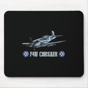 World War 2 Military Fighter Vliegtuig WWII F4U Co Muismat