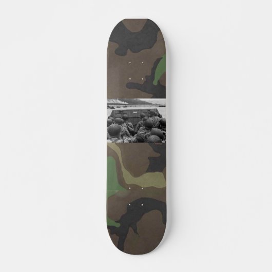 World war 2 skateboard van dag tot dag invasie (Voorkant)