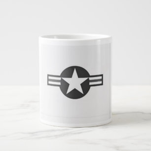 World War 2 USAF Vliegtuig Insigne Banner Grote Koffiekop