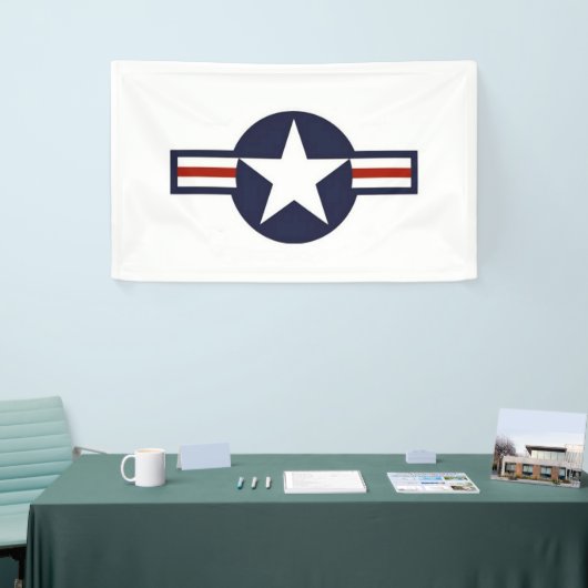 World War 2 USAF Vliegtuig Insignia Spandoek (Beurs)