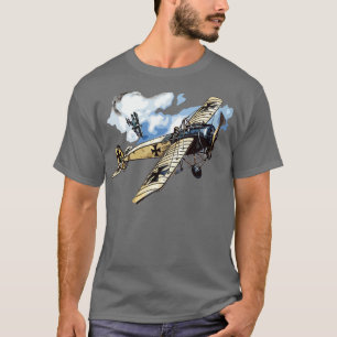 World War I Aerial Combat German Biplane T-shirt