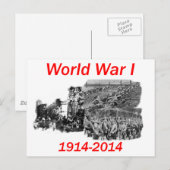World War I Briefkaart (Voorkant / Achterkant)