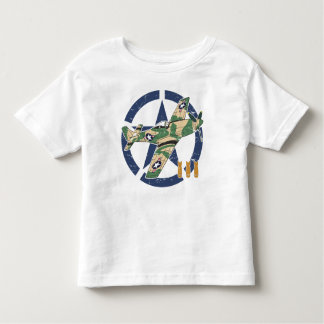 WORLD WAR II AIRCRAFT KINDER SHIRTS