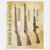 WORLD WAR II FLEECE DEKEN (Voorkant)